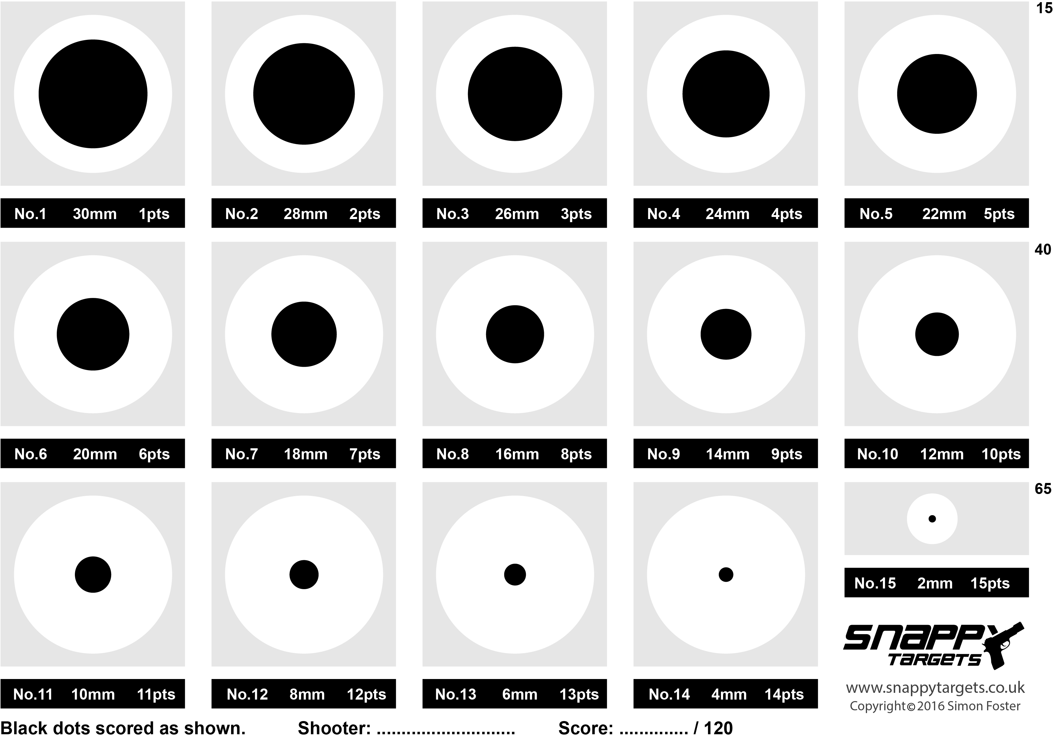 Decreasing Size Target Shrinking_Circles_Challenge – Snappy Targets
