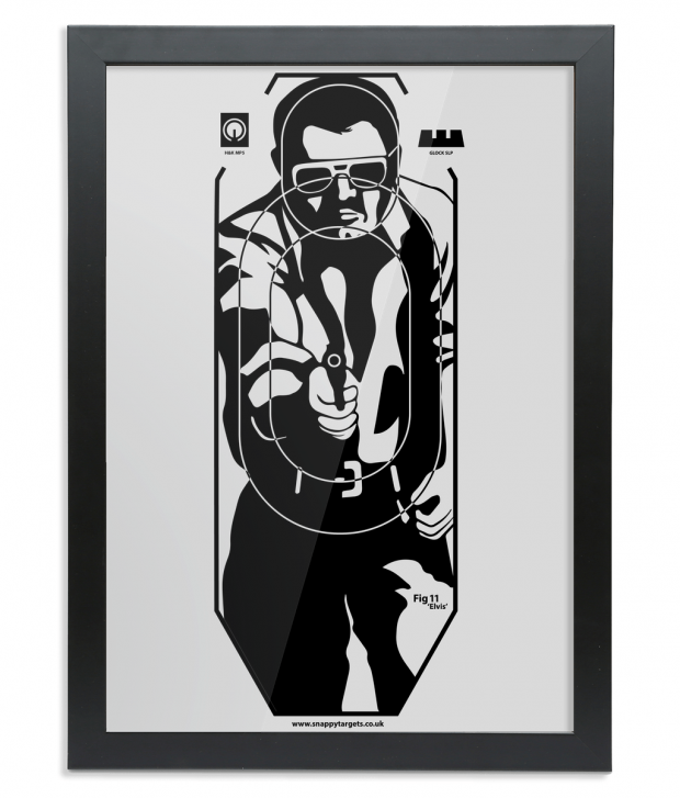 Elvis Fig 11 - Framed A3 Print