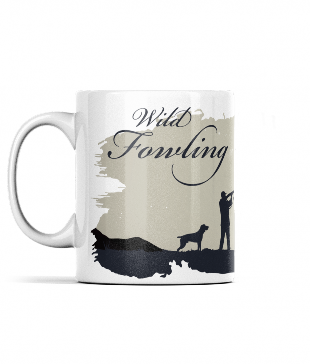 Borderless Wild Fowling Mug (Night Scene)