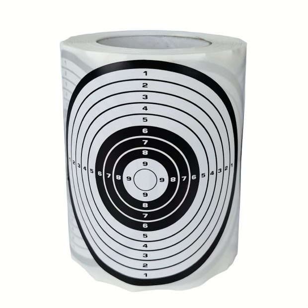 200 x 3" Self Adhesive Reactive Targets (Numbered Rings)